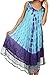 Sakkas Macey Embroidered Tie Dye Sleeveless Zebra Print Dress/Cover Up