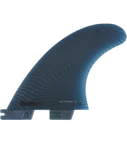 Amazon.com : FCS II Mick Fanning Neo Carbon Large Tri Fins - Black