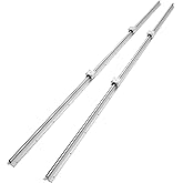 VEVOR Linear Guide Rail Set, SBR16 2000mm, 2 PCS 78.7 in/2000 mm SBR16 Guide Rails and 4 PCS SBR16UU Slide Blocks, Linear Rai