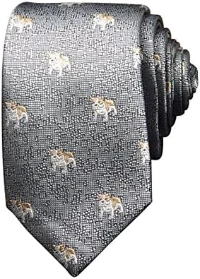 BULLDOG MOTIF TIES