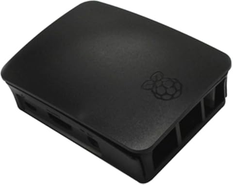 Milageto Nuevo Gabinete De Carcasa para La Raspberry Pi 3 Modelo B Negro + Blanco