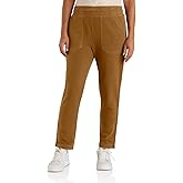 Carhartt Women's 106196 Women's Relaxed Fit Midweight French Terry Sweatpant - Large Regular - Carhartt Brown