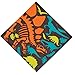 Dinosaur Birthday Party Supplies Pack for 16 people Includes: Large 9 Square Plates, dessert plates, lunch and beverage napkins and paper cups