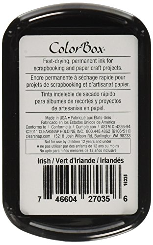 CLEARSNAP ColorBox Archival Dye Full Size Inkpad-Irish - Thumbnail 2