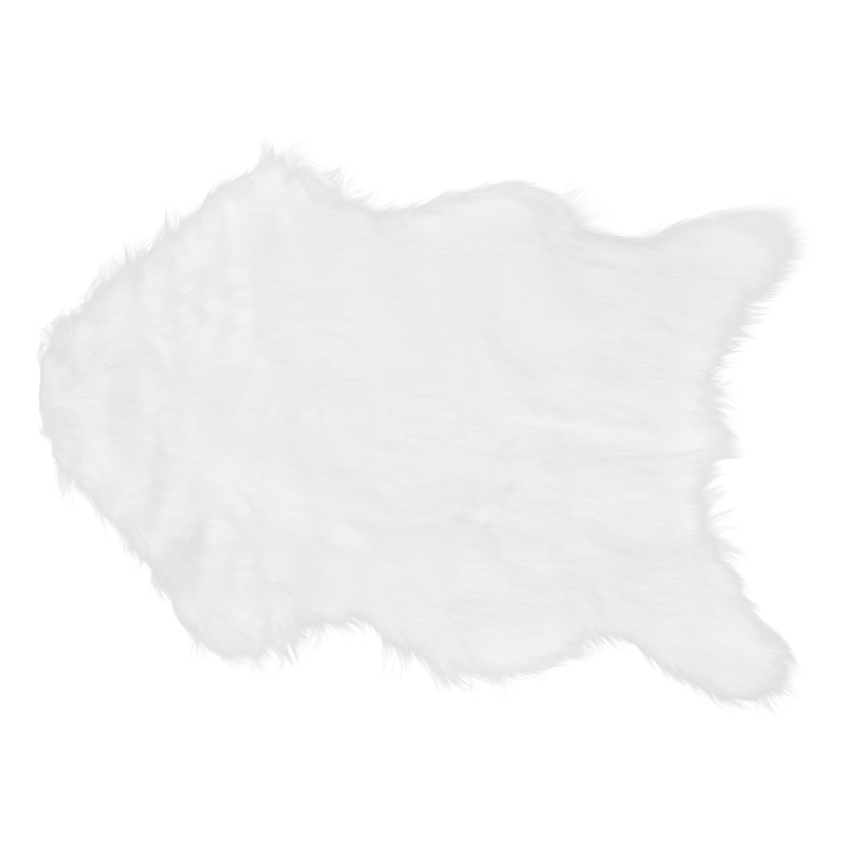 Sheep Skin Rug Armchair seat pad chair cover carpet white bay window cushion Armchair