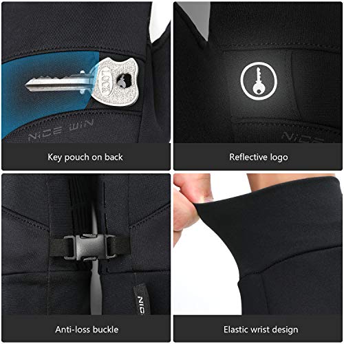 image for NICEWIN Touch Screen Cycling Gloves for Men Women Winter Cold Weather 