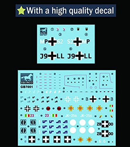 Bronco Models 1/72 Blohm & Voss BV P178 Torpedo Jet Bomber w/LTF5b Torpedo