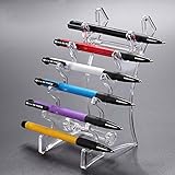 Eyebrow Pens Eyeliner Frame Display Pen Holder Stand Racks (Transparent)