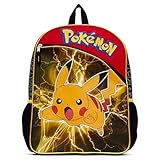 Pokemon Pikachu Flashing Lights Backpack