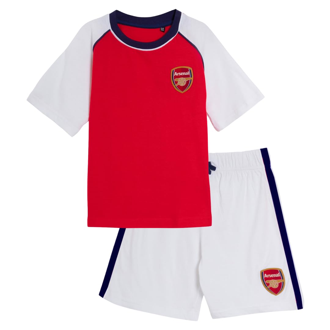Kids Arsenal FC Short Pyjamas 9-10 Years Red/White