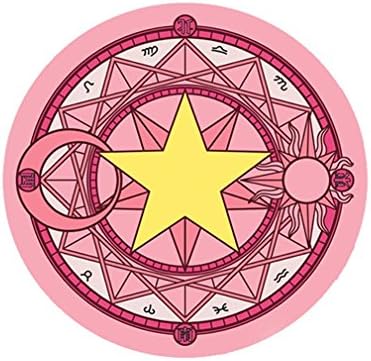 Anime Cardcaptor Sakura KINOMOTO Cosplay Blanket Rug Women Round Carpet Floor Mat 60cm