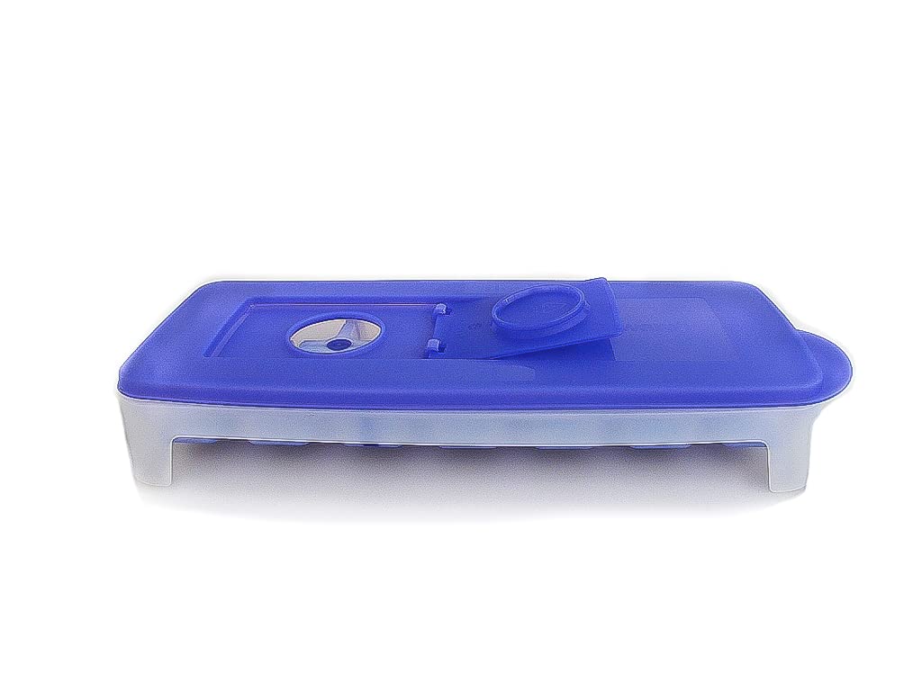 TUPPERWARE D52 Cool Cubes Purple White 8766