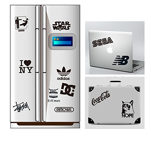 5 FNGEEN+Stickers+Clear+Motorcycle+Skateboard