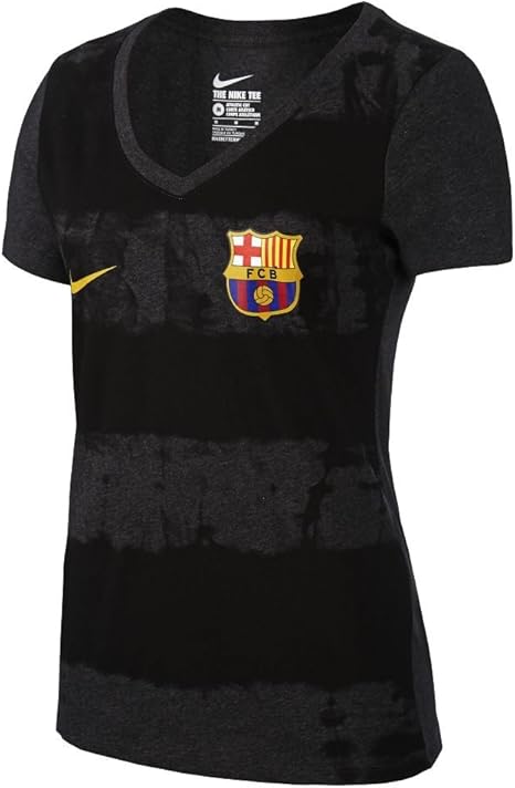 camiseta rosada del barcelona para mujer