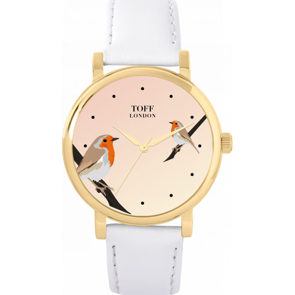 Toff London Ladies Robins Bird Watch