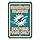 Amazon.com : Fremont Die NFL Miami Dolphins Reserved Parking Sign : Sports Fan Street Signs ...