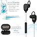 Proker Wireless Bluetooth Headphones Sports Earphones w/Mic IPX7 Waterproof Sweatproof Super Bass Sound Stereo Earbuds for Gym Workout About 18 Hours Battery Noise Reduction Headphones S188
