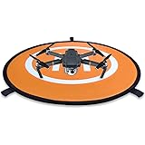 KINBON Drone Landing Pads, Waterproof 30'' Universal Landing Pad Fast-fold Double Sided Quadcopter Landing Pads for RC Drones