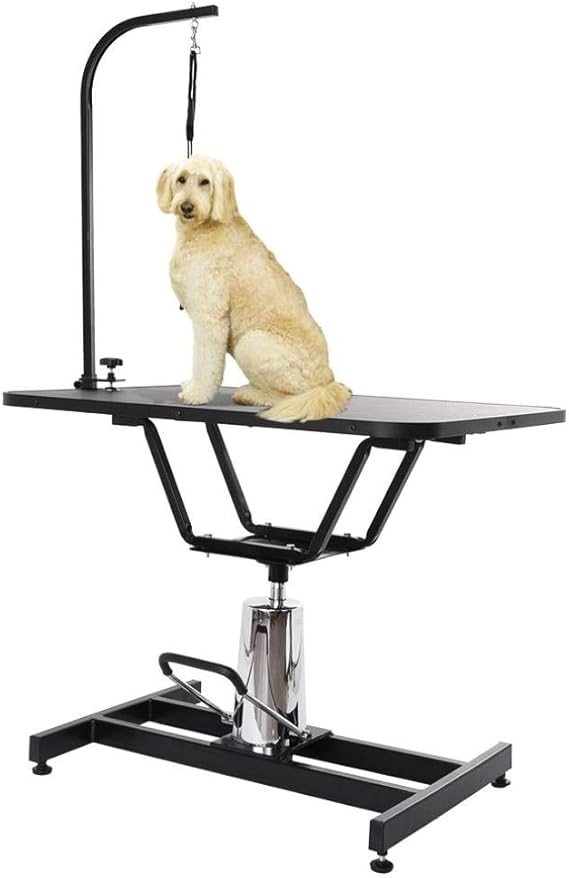 NATIVEUSO 36 Inch Pet Dog Grooming Table，Upgraded Hydraulic