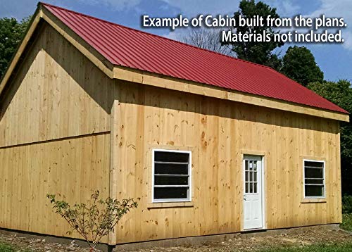 Mortise And Tenon Timber Frame 20x30 Cabin With Full Loft