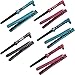Bebella Dual Gift Set with 18-25mm Professional Clipless Hair Curling Iron and Professional 1.25