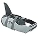 WOpet Dog Life Jacket Size Adjustable Dog Lifesaver Safety Vest (M, Grey)