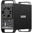 MAIWO Dual Bay Raid Enclosure for 3.5" SATA HDD,2 Bay Hard Drive Enclosure with Cooling Fan,4 Raid Modes,USB3.0 HDD Bay for 44TB Capacity Expansion