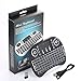 FotoFo Mini Wireless 2.4G Backlit Touchpad Keyboard with Mouse for PC / Mac/ Android TV BOX/ TV Box