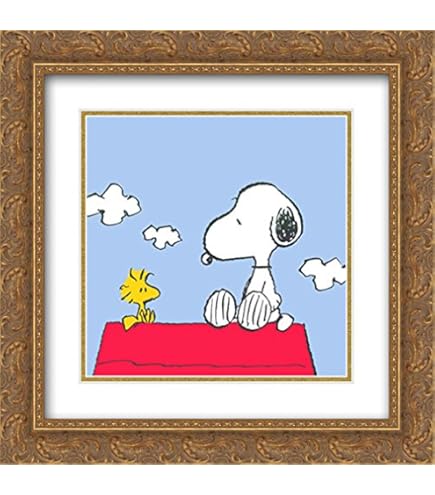 Amazon.com: Peanuts (Snoopy & Woodstock) 2X Matted 20x20