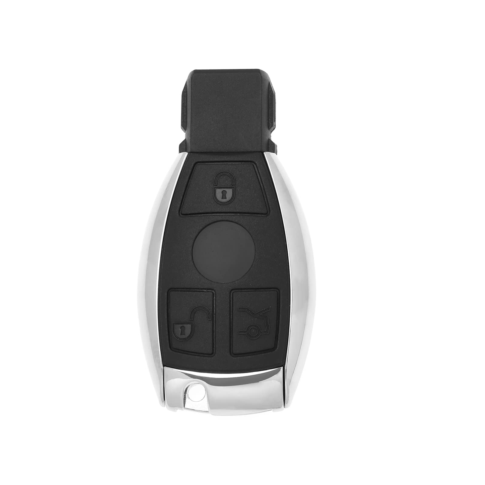 VGOL Car Key Case Compatible with A B C E S CLK ML W164 W245 A209 W212 W204 Replacement Keyless Entry Smart Remote Key Fob Shell Housing 3 Button