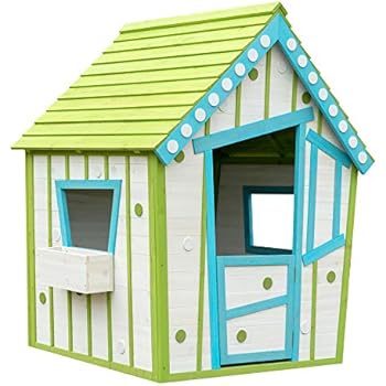 Amazon Com Discovery Backyard Spring Cottage Cedar Playhouse