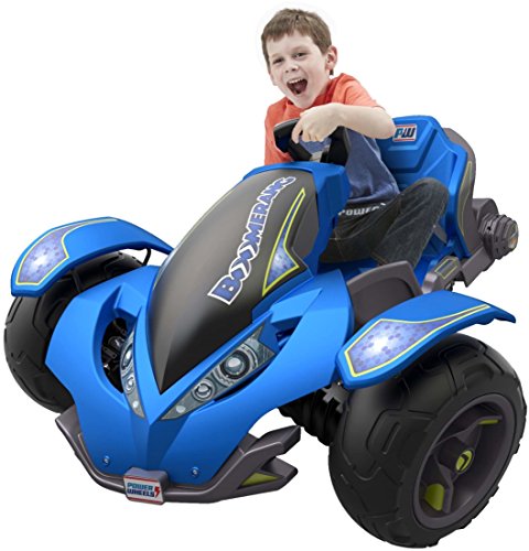 Fisher-price power wheels boomerang, blue