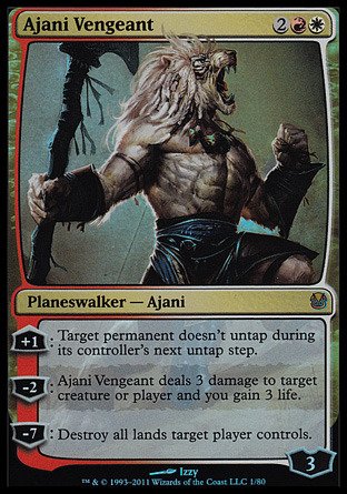 Magic: the Gathering - Ajani Vengeant - Duel Decks: Ajani vs Nicol Bolas - Foil