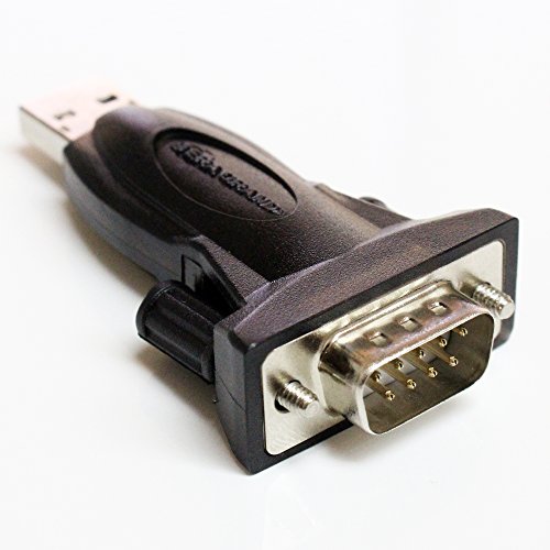 Tera Grand - Premium USB 2.0 to RS232 Serial DB9 Adapter - Supports Windows 10, 8, 7, Vista, XP, 2000, 98, Linux and Mac - Built with FTDI Chipset