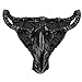 FEESHOW Men's Spandex Rubber Wet Look Bikini Briefs Slip Shorts