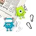 Cute AirPods Case, ifctn Shockproof Protective 3D Silicone Cartoon Monster Airpods Case Cover Compatible with Apple Airpods Charging Case Cover 1&2 (Sullivan)