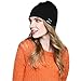 Momoday Wireless Beanie Music Hat Soft Warm Knitted Cap With Stereo Headphone Headset Speaker Wireless Mic Hands-free for Men Women Fitness Outdoor Sports Running Hiking Christmas Birthday Gift(Black)