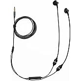 Sanxir Anti-Radiation Air Tube Headphones, Safe Listening Earbuds, AirTube Anti-Radiation Technology Blocks 99% of Mobile Phone EMF, Protect Your Health, 3.5mm Jack. (Black)