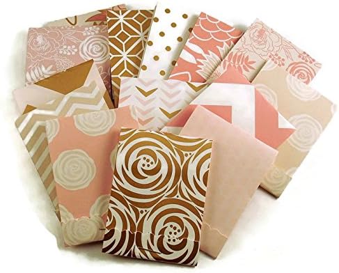 30 Matchbook Notepads Party Favors in Blush Glam