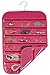 FloridaBrands Hanging Jewelry Organizer - Earrings Holder and Closet Hanger Organizer for Home Door Wall Organization Pockets for, Travel, Necklaces, Hair Accessories and Cosmetics Storage