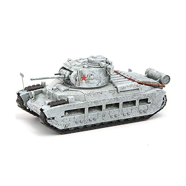 CMO Panzer Modelle Plastik 1/72, Matilda II Infanterie Panzer Sowjetische Armee, Druckguss Militär Tank, Kinderspielzeug…