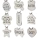 GoTags Pet ID Personalized Dog and Cat Tags. Stainless Steel. Custom Engraved with up to 8 Lines of Text. Front and Backside Engraving. Round Shape Regular.,1 Count (Pack of 1),Round_Steel_LG_Amzn
