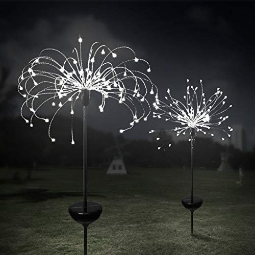 image for Gotian 90 LED Solar Power Garden Light Christmas Lights Outdoor Firewo