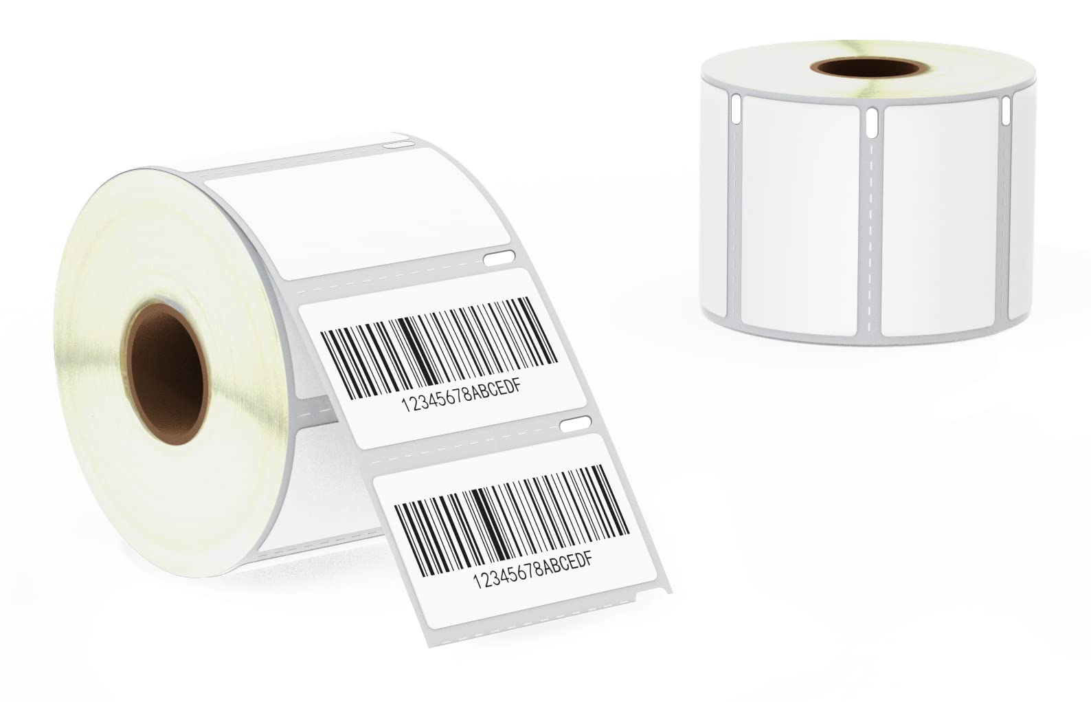 BETCKEY - 2 Rolls 11354 Self-Adhesive Labels Compatible with DYMO S0722540, 57mm x 32mm, 2000 Multi-Purpose Labels Compatible with DYMO LabelWriter 450, 4XL, NOT Fit 550 or 5XL