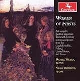 WOMEN OF FIRSTS:ART SONGS BY THE FIRST IMPORTANT   image