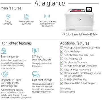 m454dw hp printer