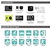 Accessories Kit for GoPro Hero 7 6 5 4 3+ Session Accessory Bundle Set for Action Camera SJ4000 SJ5000 SJ6000 Xiaomi Yi Handle+Head Strap+Chest Strap+Carrying Case for Christmas