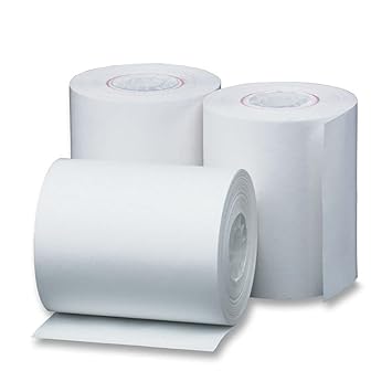 100 Rolls 2 1 4 X 85 First Data Fd130 Fd50 Fd400 Fd55 Fd100ti Thermal Paper 100 Rolls