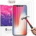 iPhone X Screen Protector Glass, VPR Premium 9H Hardness 2.5D Tempered Glass with [Highly Responsive] [No-Bubble Installation] for Apple iPhone X/iPhone 10 [Case Friendly] - [3 PACK] (3Pack)