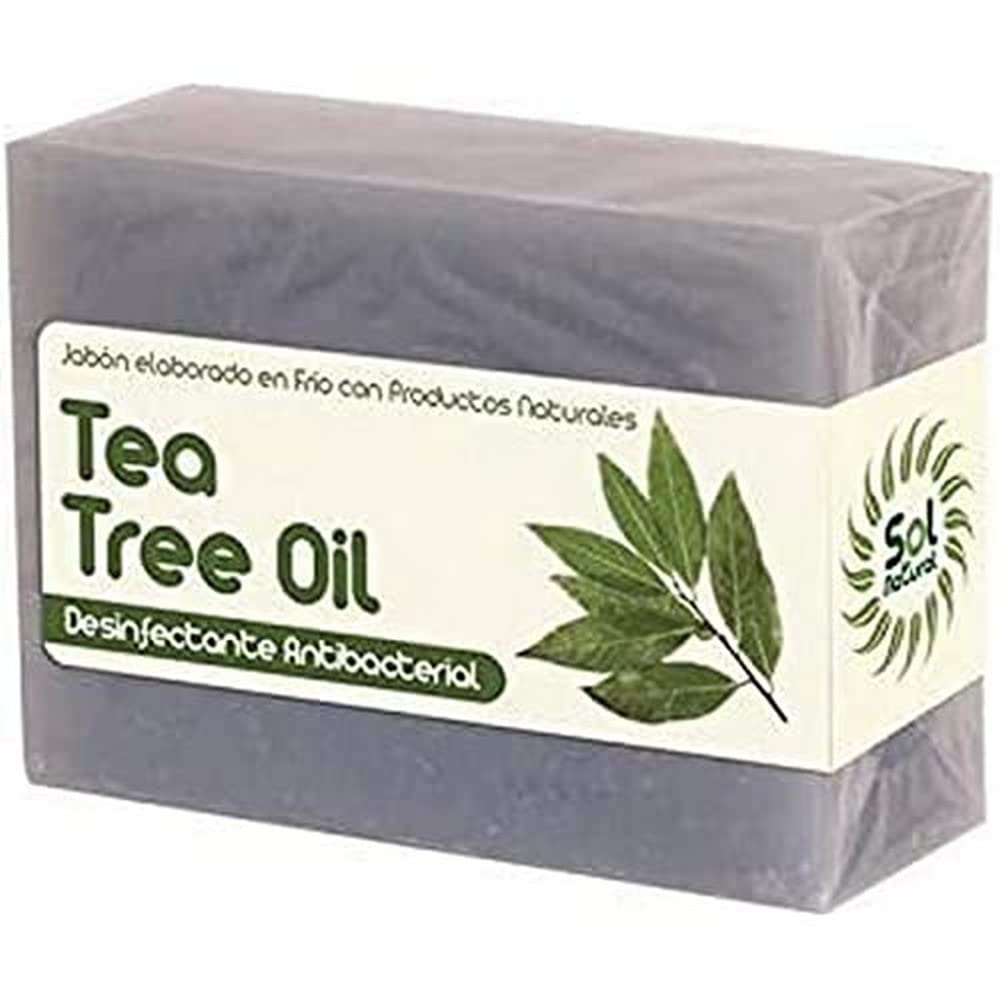 SOLNATURAL Natural Tea Tree Soap 100g, Not Applicable